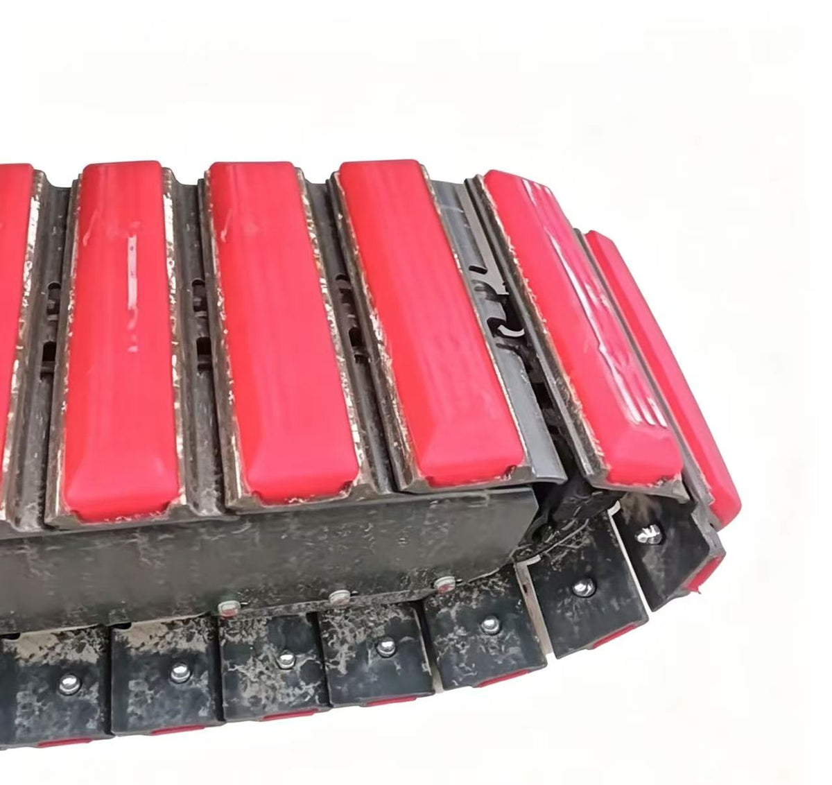 Bolt‑On PU Rubber Track Pads Wear‑Resistant for Mini Excavator, Asphalt Road Protection