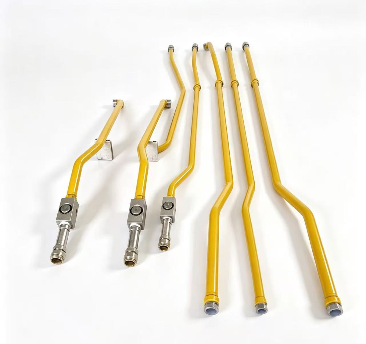 Excavator Hydraulic Seamless Steel Pipe, Painted Hard Tube Assembly for Boom, Cylinder, Main Control Valve