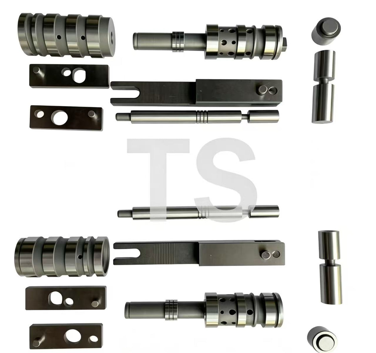 Excavator Hydraulic Precision Spare Parts for Hydraulic Pump, Hydraulic Motor, Swing Motor & Travel Motor, including Piston, Valve Plate, Cylinder Block