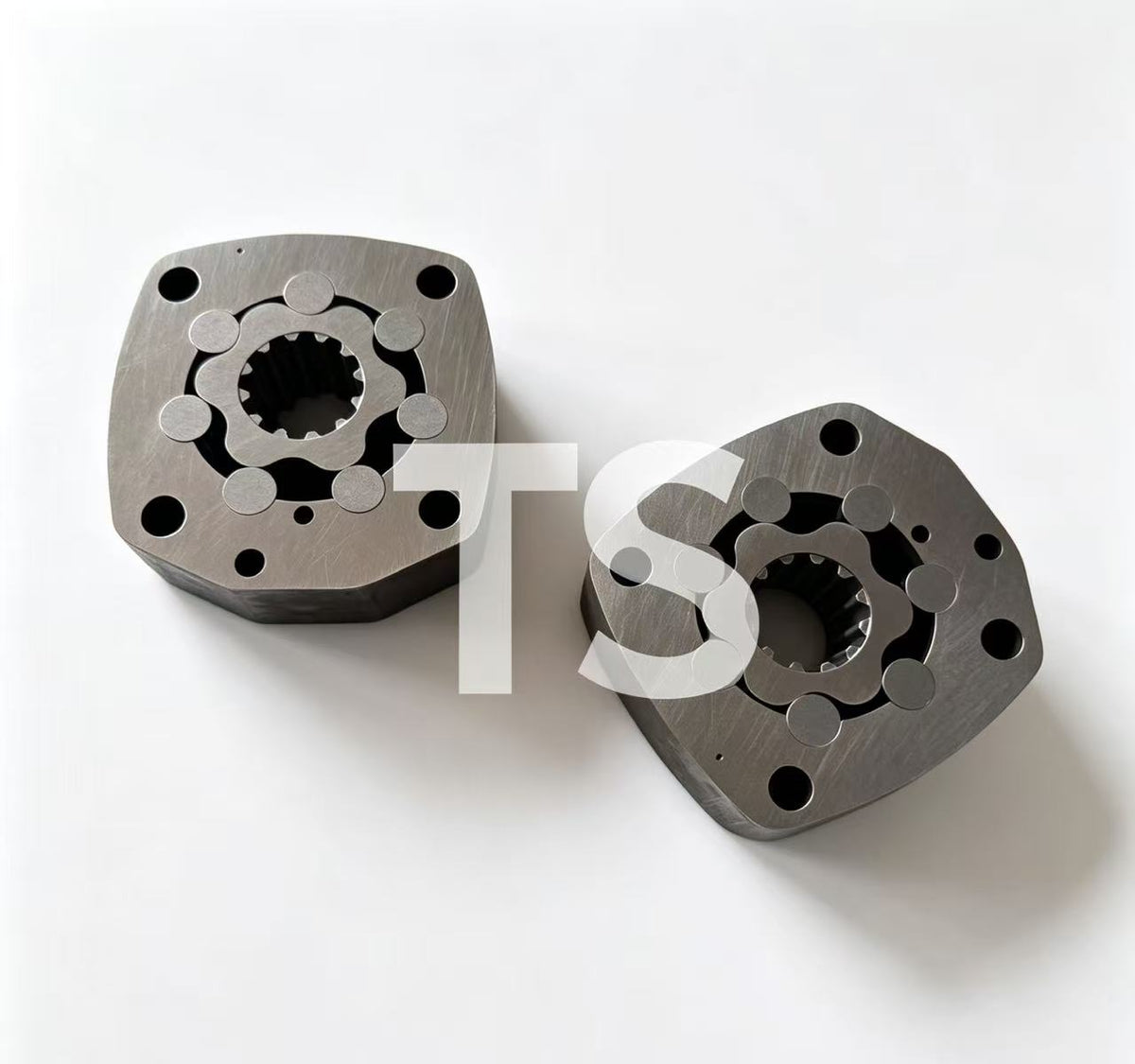 Excavator Hydraulic Precision Spare Parts for Hydraulic Pump, Hydraulic Motor, Swing Motor & Travel Motor, including Piston, Valve Plate, Cylinder Block