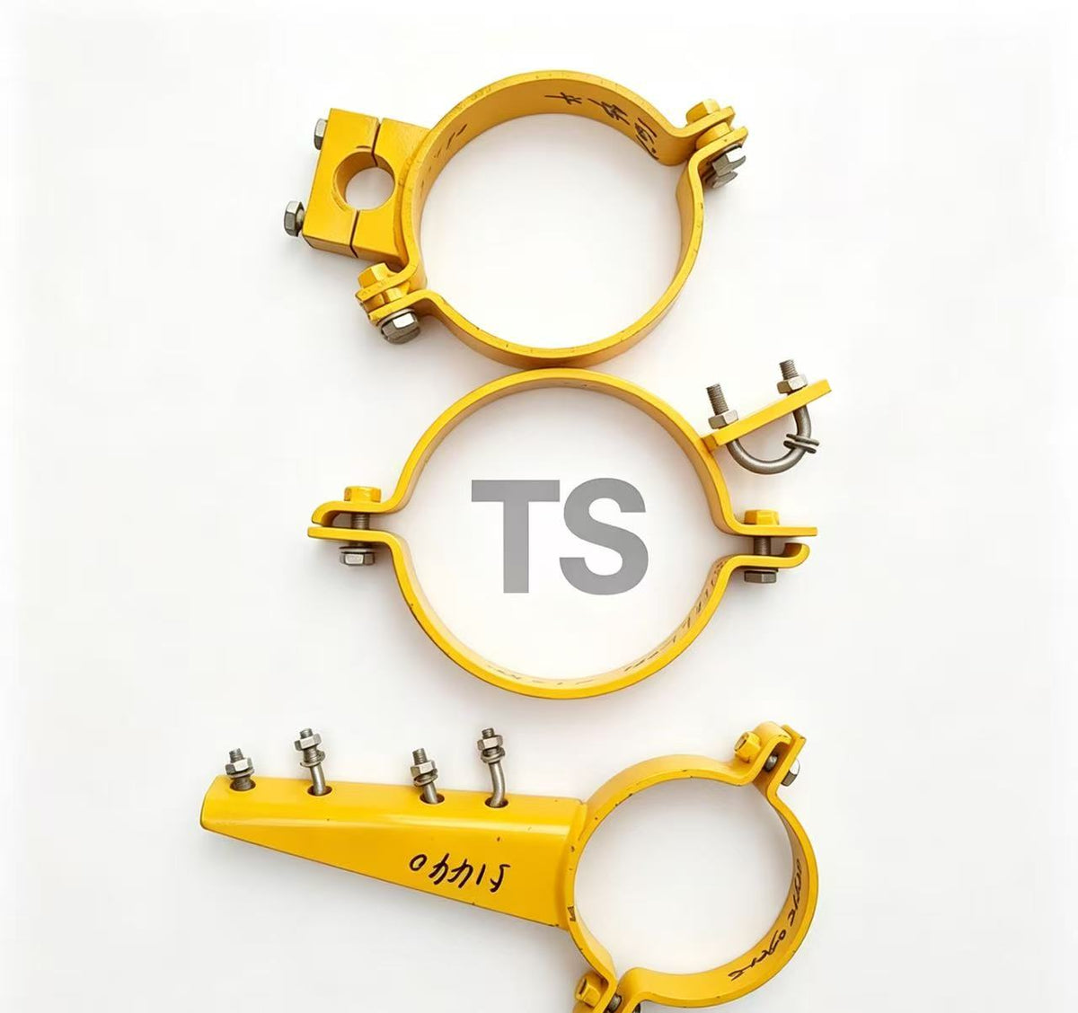 Excavator Hydraulic Cylinder Pipe Clamp, Oil Hose Holding Bracket