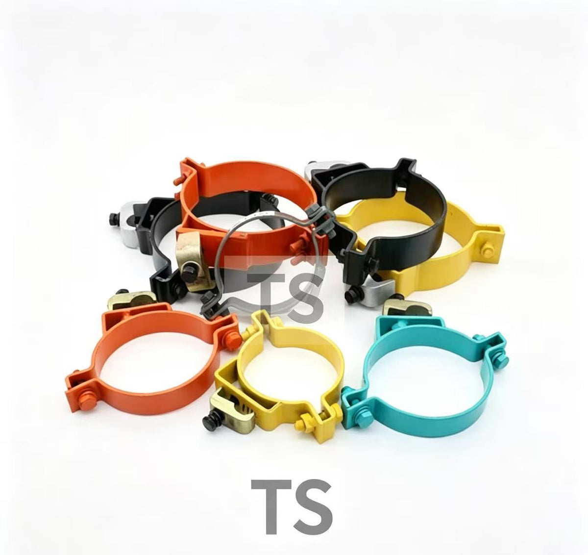 Excavator Hydraulic Cylinder Pipe Clamp, Oil Hose Holding Bracket
