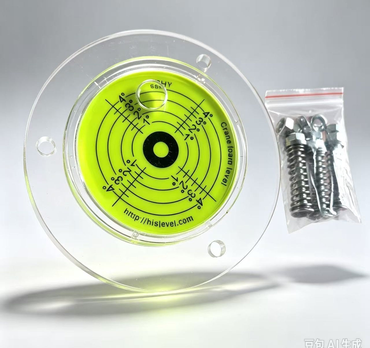 Crane Level Gauge, Replacement Spirit Level for Various Crane Models