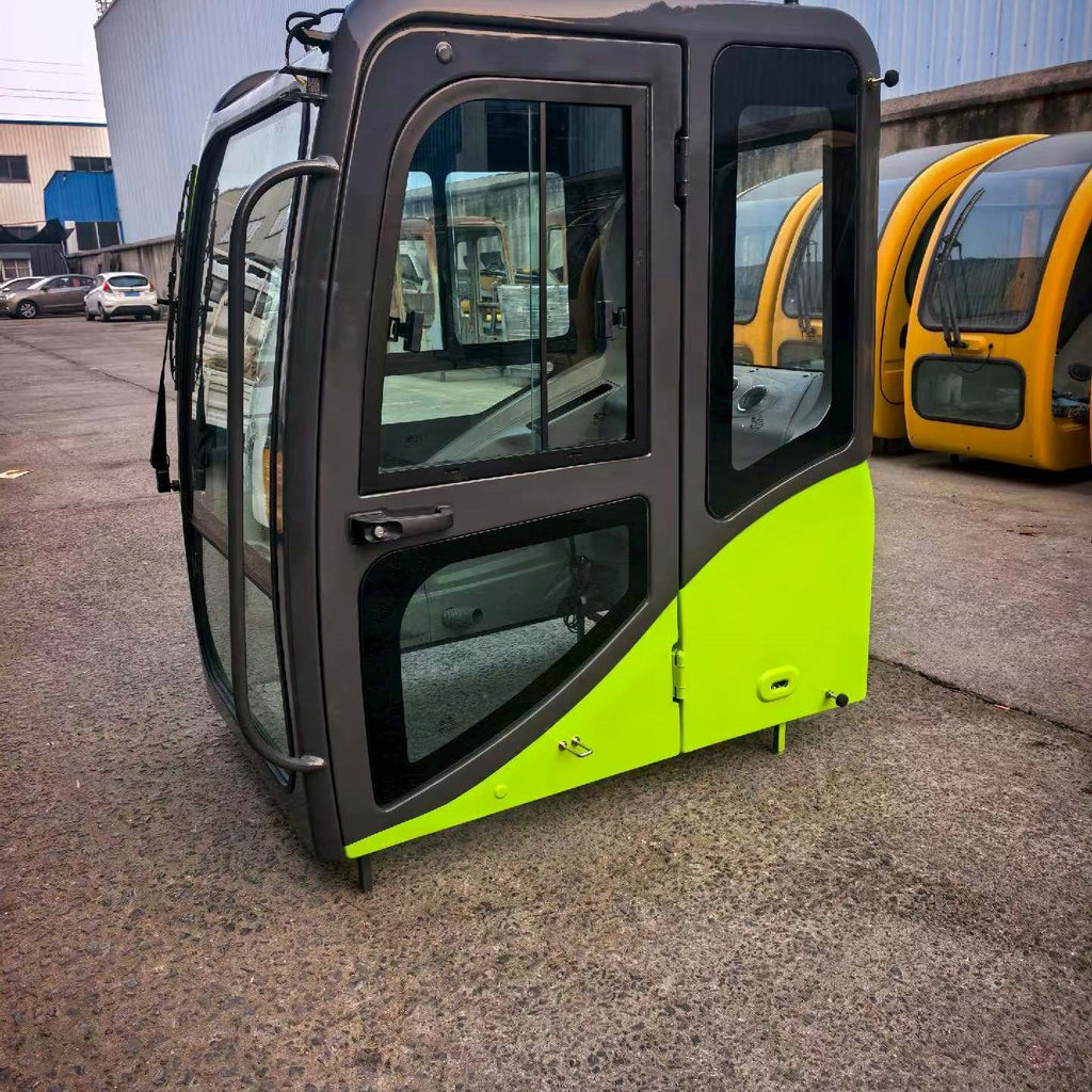 Excavator Operator Cab Assembly, Replacement Cab for Various Excavator Models