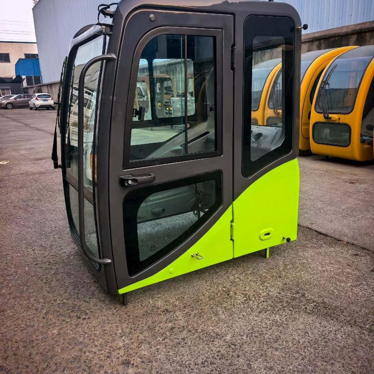 Excavator Operator Cab Assembly, Replacement Cab for Various Excavator Models