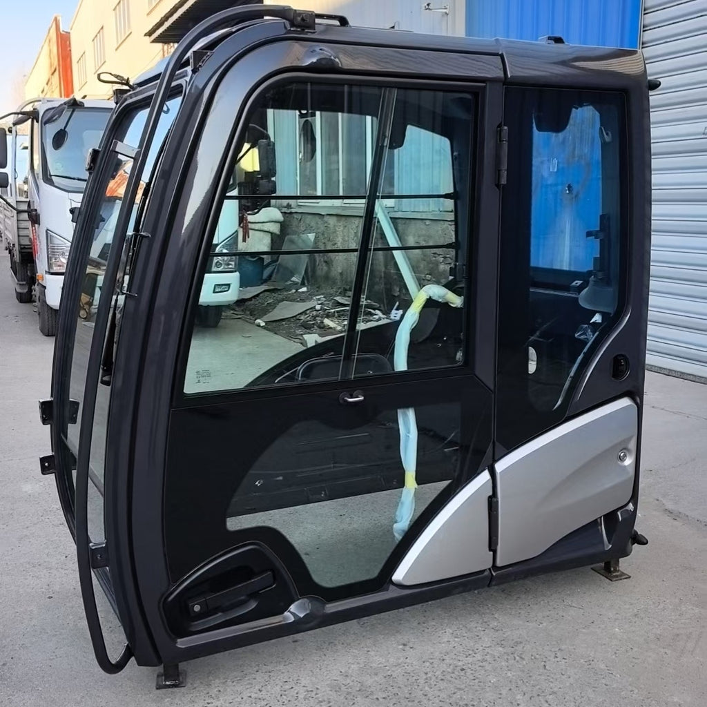 Excavator Operator Cab Assembly, Replacement Cab for Various Excavator Models