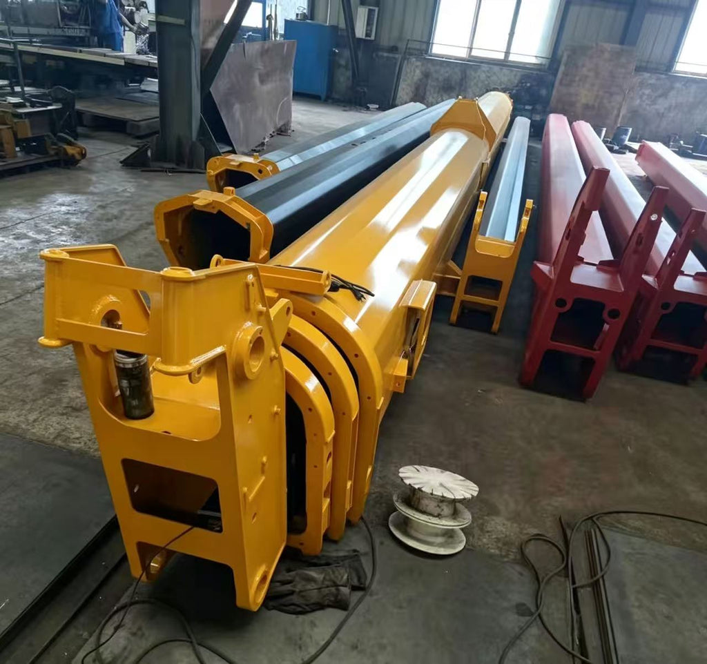 Telescopic Boom Sections for Crane & Crawler Crane, 1‑4 Sections Boom Arm Replacement Parts
