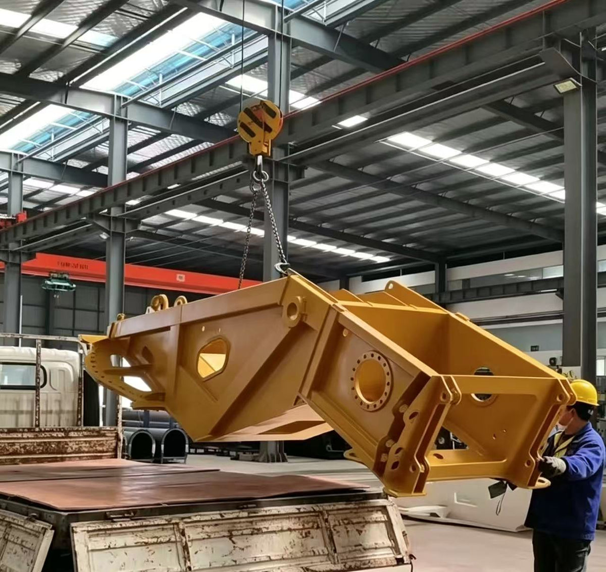Telescopic Boom Sections for Crane & Crawler Crane, 1‑4 Sections Boom Arm Replacement Parts