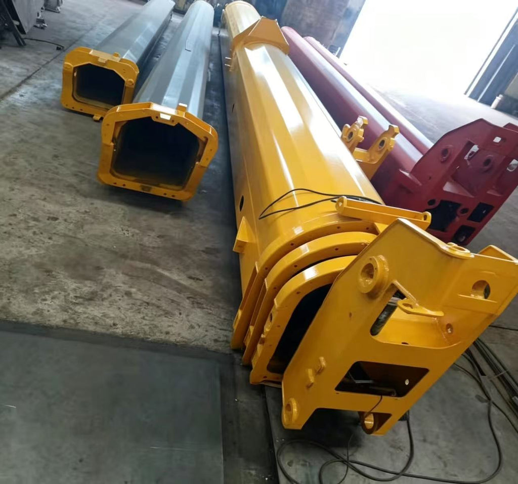 Telescopic Boom Sections for Crane & Crawler Crane, 1‑4 Sections Boom Arm Replacement Parts