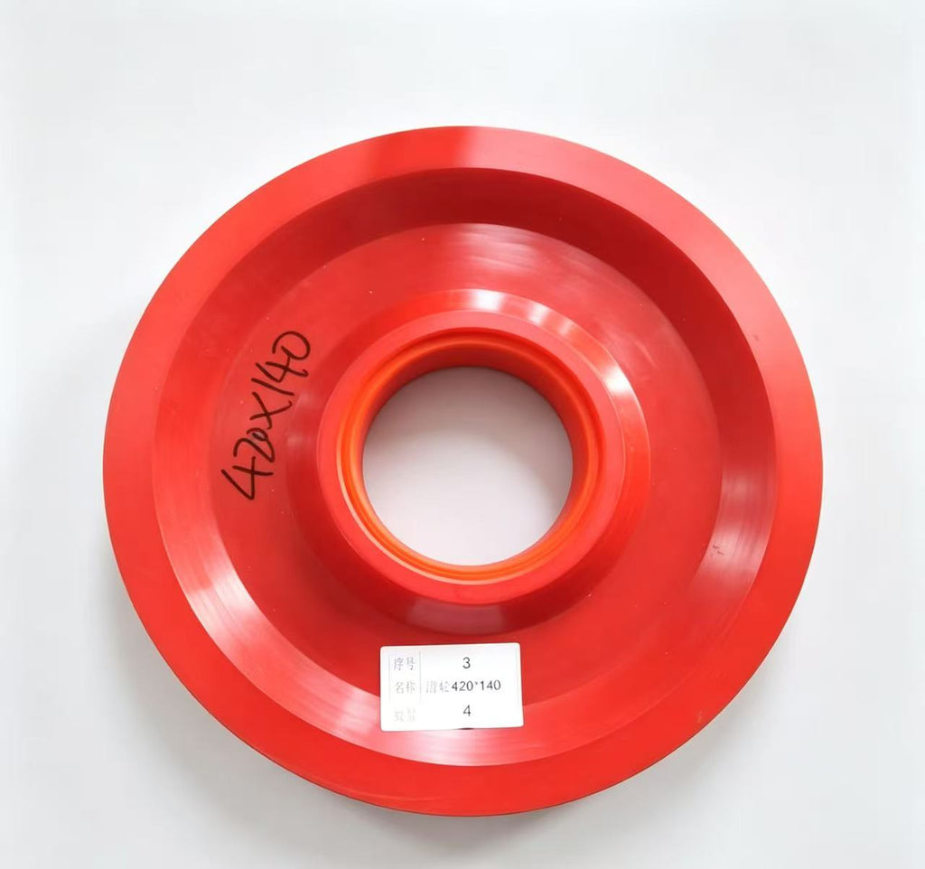 Crane Parts, Arm Head Sheave, Wire Rope Pulley, Hook Nylon Lifting Wheel, Crane Lifting Sheave